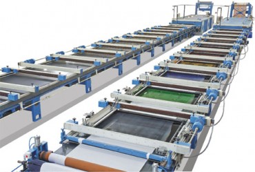 automatic flatbed screen printing